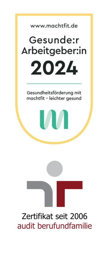 Personalvorstand und Mitarbeiter der Sparda-Bank München nehmen Gesundheitspreis entgegen